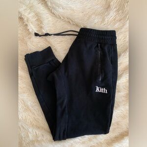 Kith Black Joggers